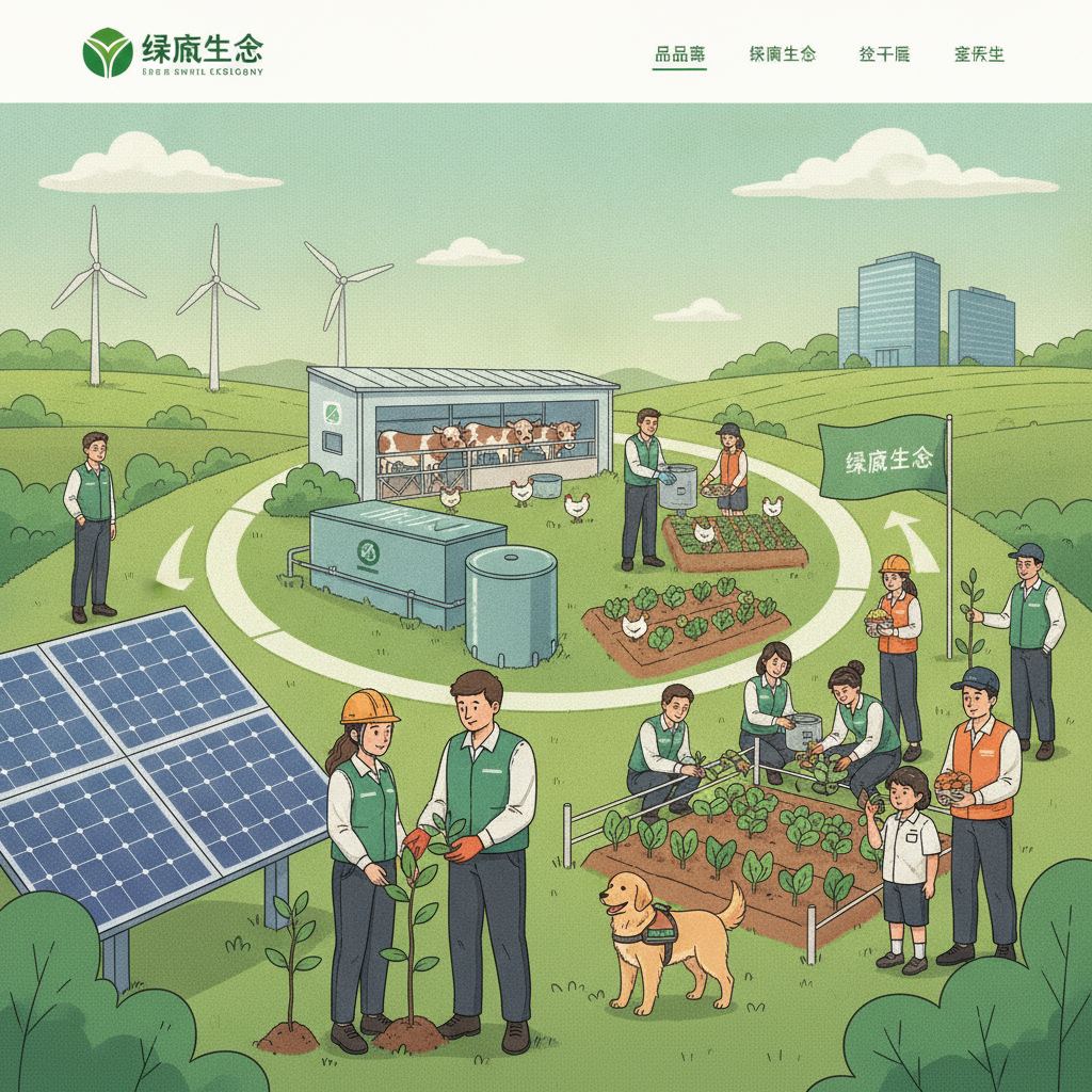 推动农业可持续发展，我公司积极参与环保项目
