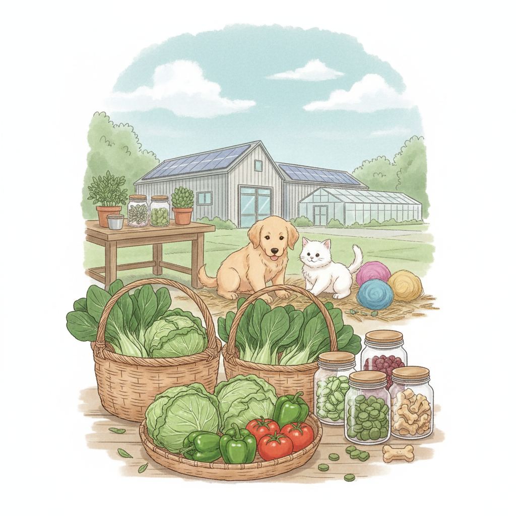绿色农业产品展示